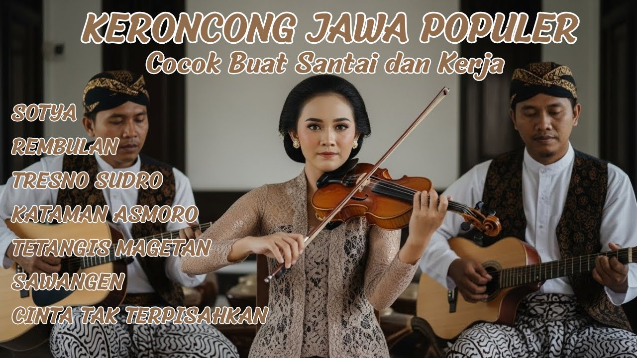 Keroncong Nostalgia Klasik | Alunan Cinta & Rindu Sepanjang Masa