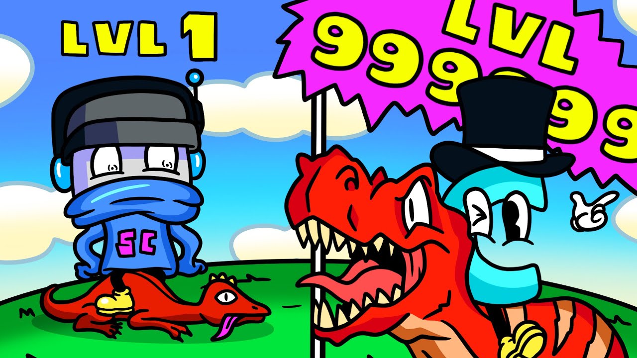 We Evolve the Ultimate Dumb Dinosaur in Monster Catch Run!