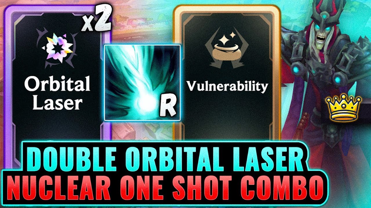 Hammer of God: 2 Orbital Lasers Round 1 - Crazy Vulnerability Tech | League Arena Gameplay