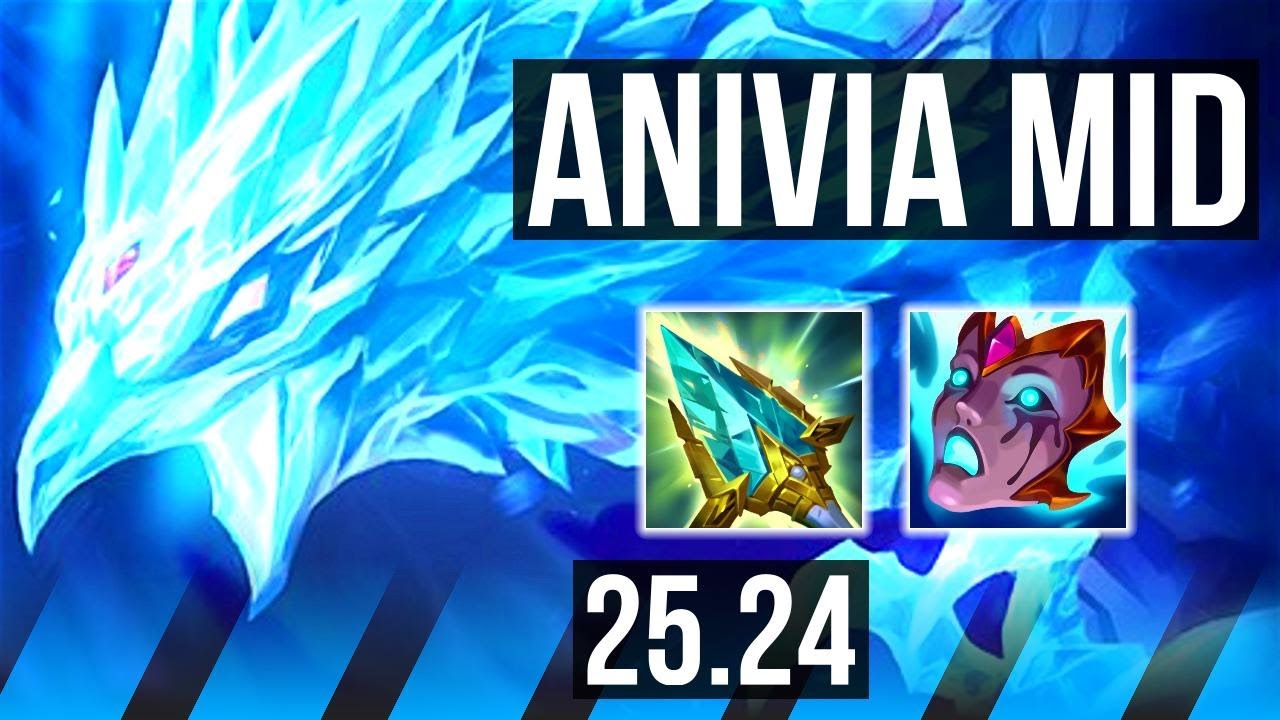 ANIVIA vs FIZZ (MID) | EUW Master | 25.24