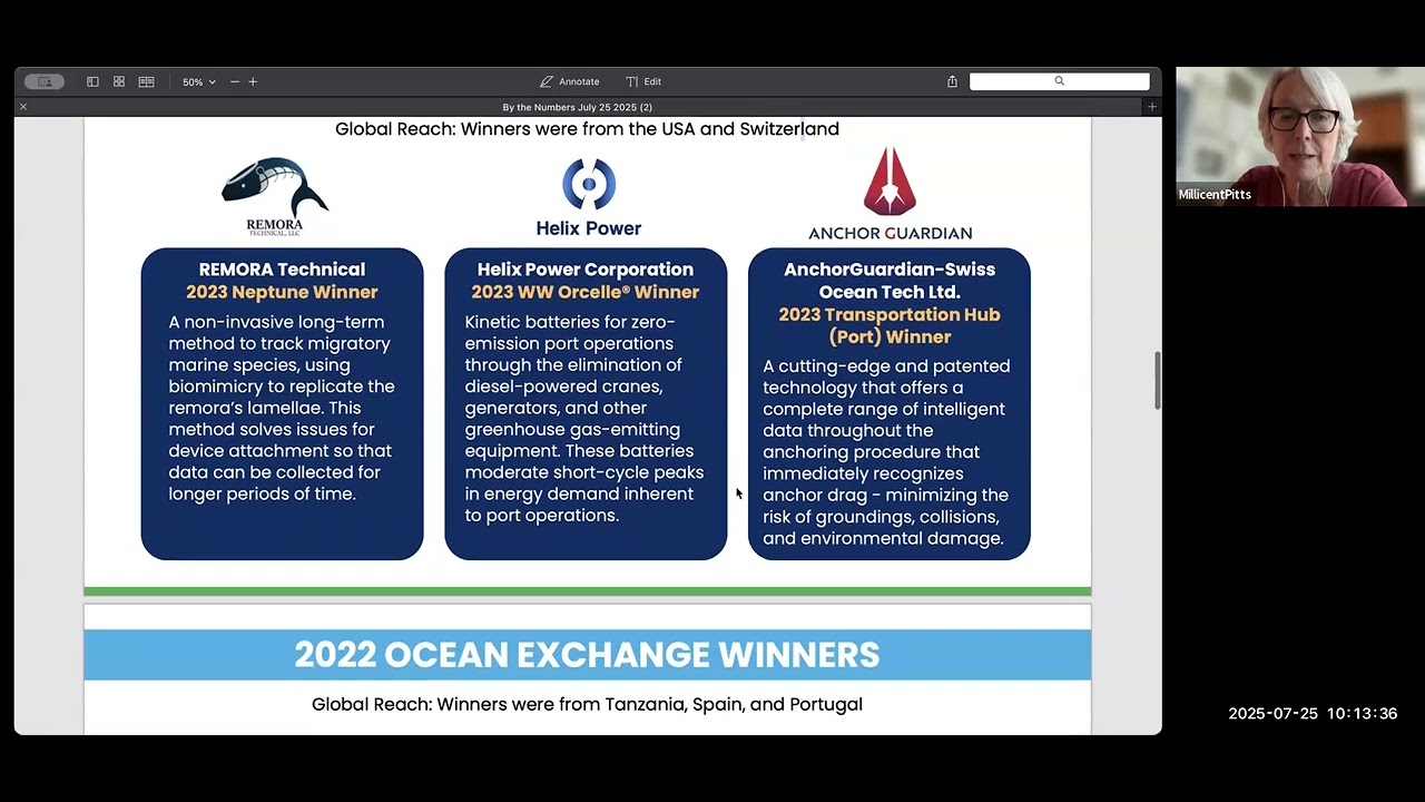 Risk & Resilience Tech Hub SRI Seminar #2: Ocean Exchange