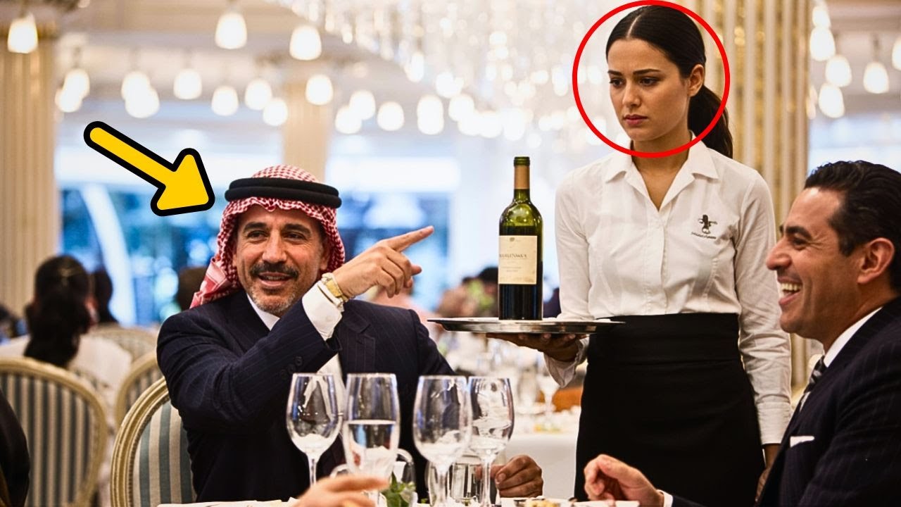Risero tutti quando il miliardario arabo derise la cameriera—finché lei rispose in arabo e li zittì!