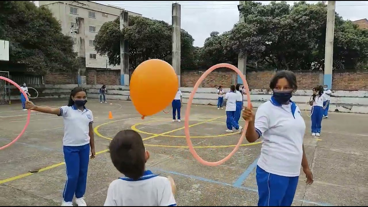 Juegos educación física con globos