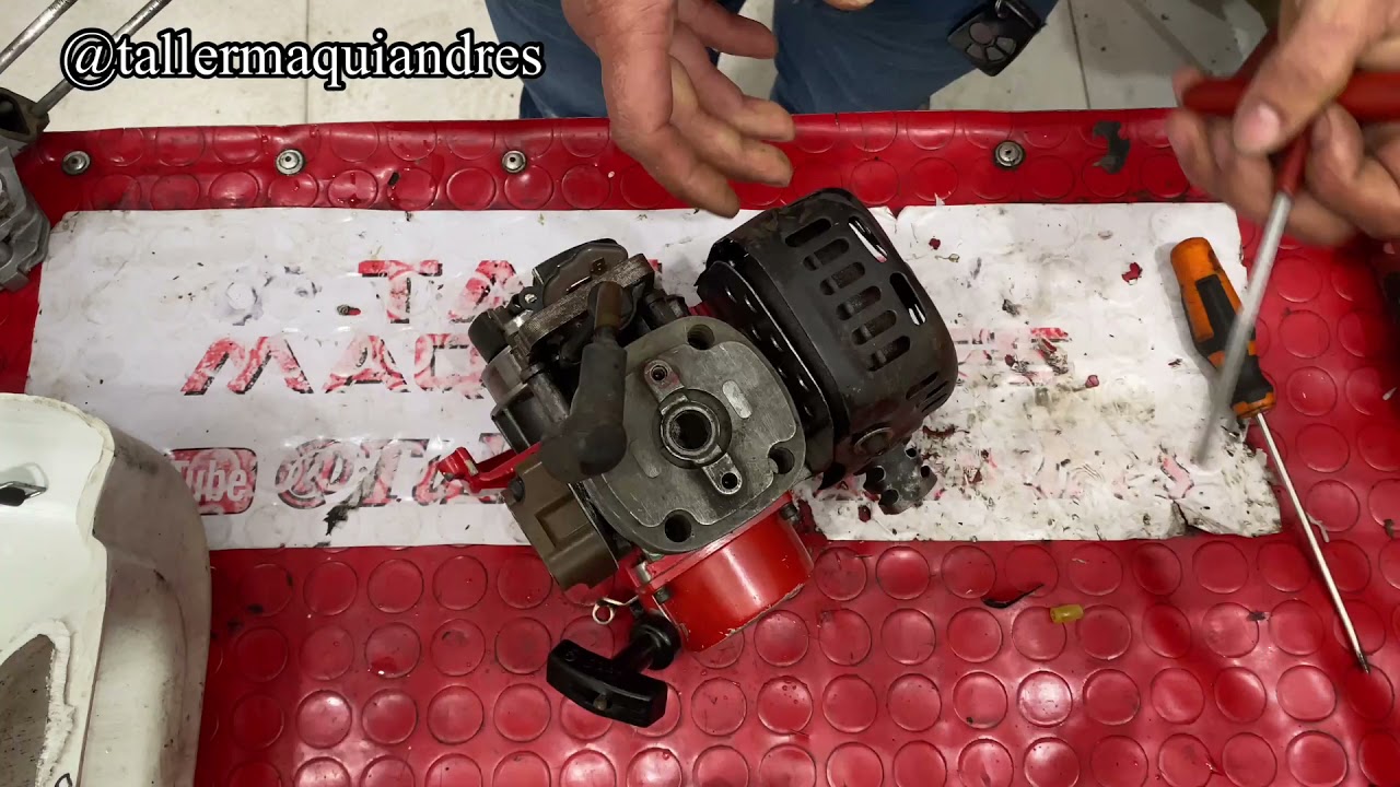 Como armar una desmalezadora C35 segunda parte