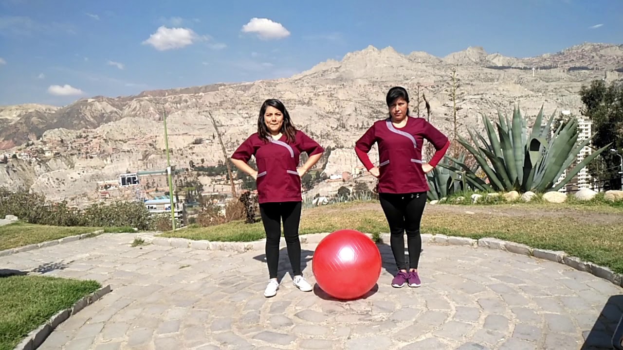REHABILITACIÓN VESTIBULAR - EJERCICIOS SOBRE PELOTA
