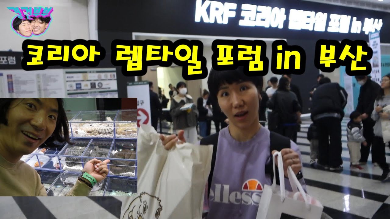 코리아 렙타일포럼 in 부산 그 현장 속으로 가자고~!!!
