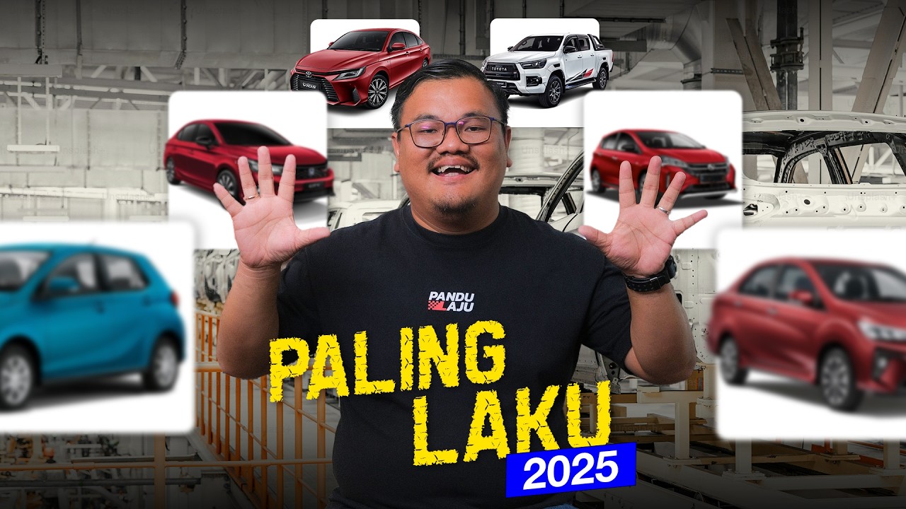 10 KERETA PALING LAKU KERAS 2025 !!!