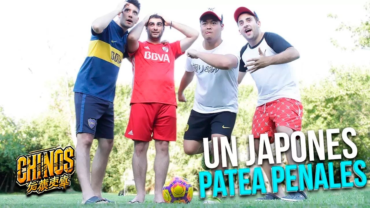 UN JAPONES APRENDE A PATEAR PENALES ft. Los Displicentes | Chinos #32