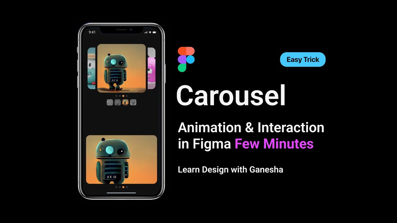 how to create slider in Figma  | carousel in figma
