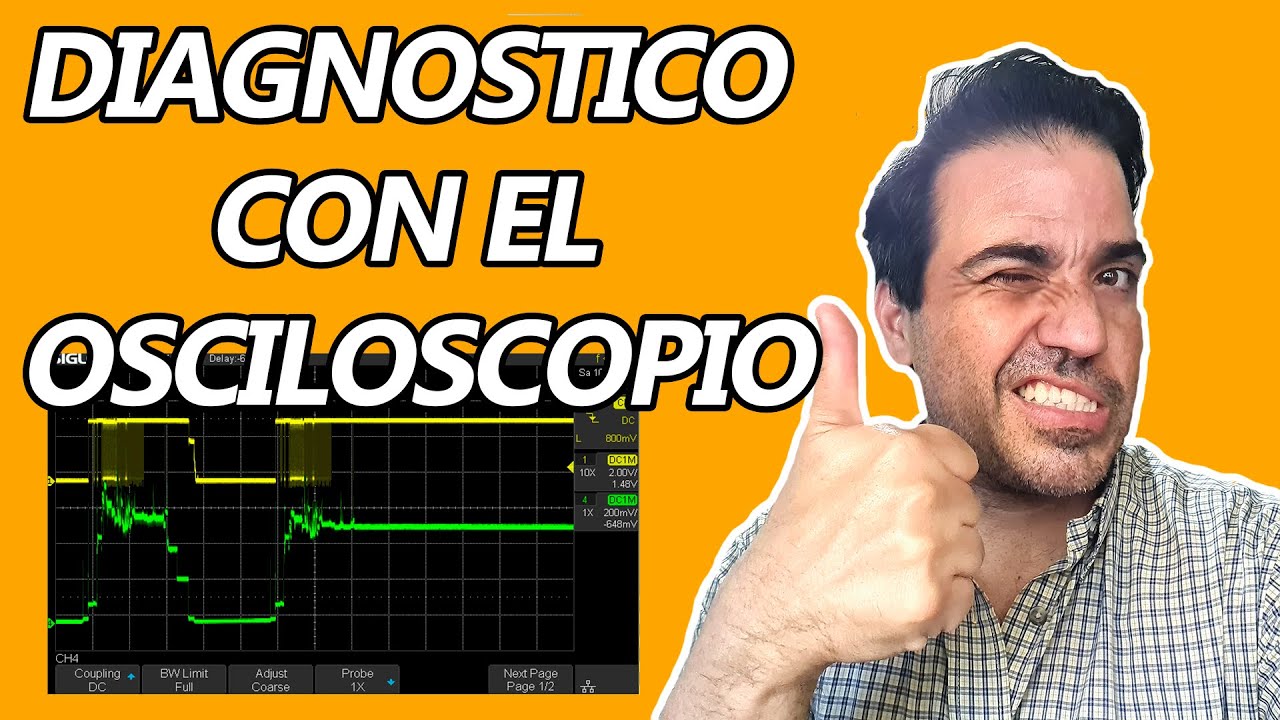 Diagnostico con Osciloscopio Samsung 270E enciende no da video.