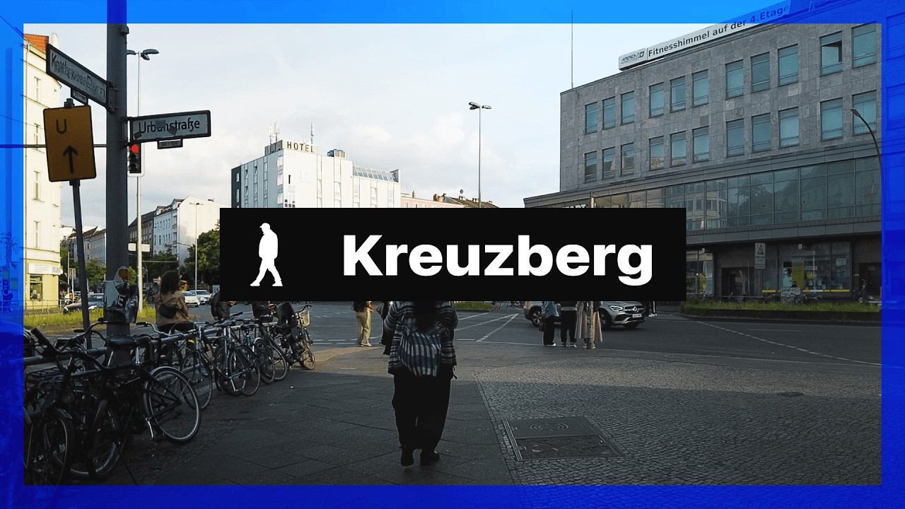 Berlin, Kreuzberg 🇩🇪 - Walking Tour on Jahnstraße | Outside Walker