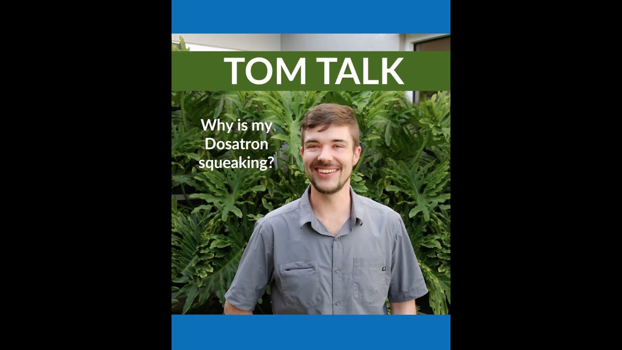Tom Talk – Silencing Dosatron: Tom's Guide to Fixing Squeaks and Noise Issues