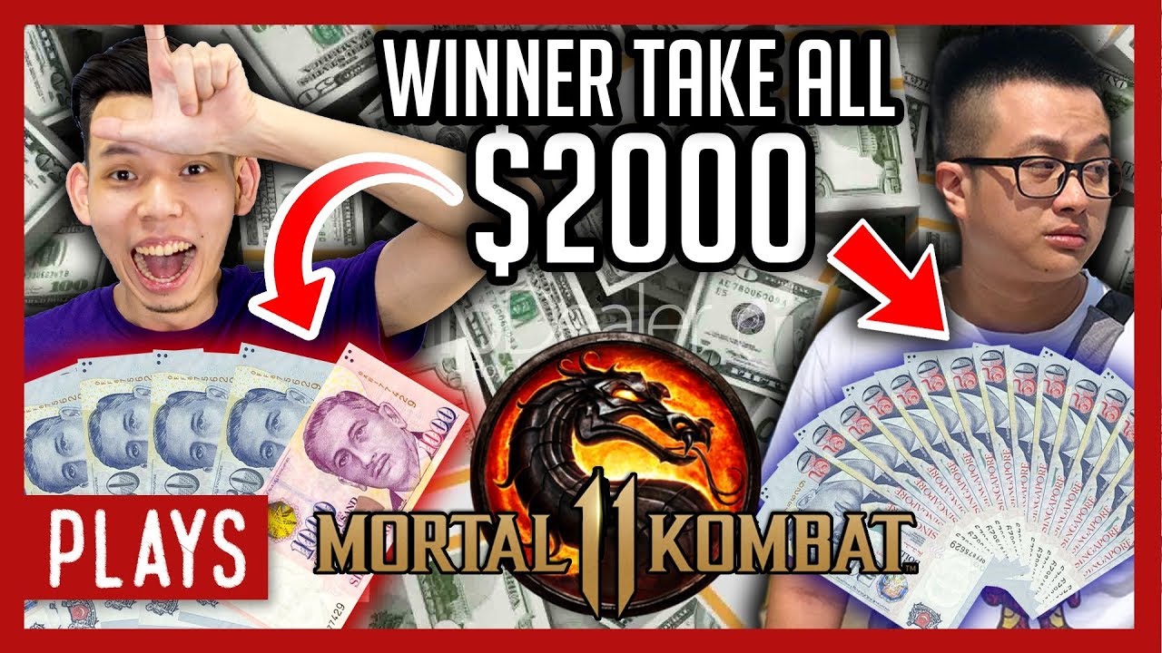 NOC PLAYS: Betting $2000 on Mortal Kombat 11!  (Winner Takes All)