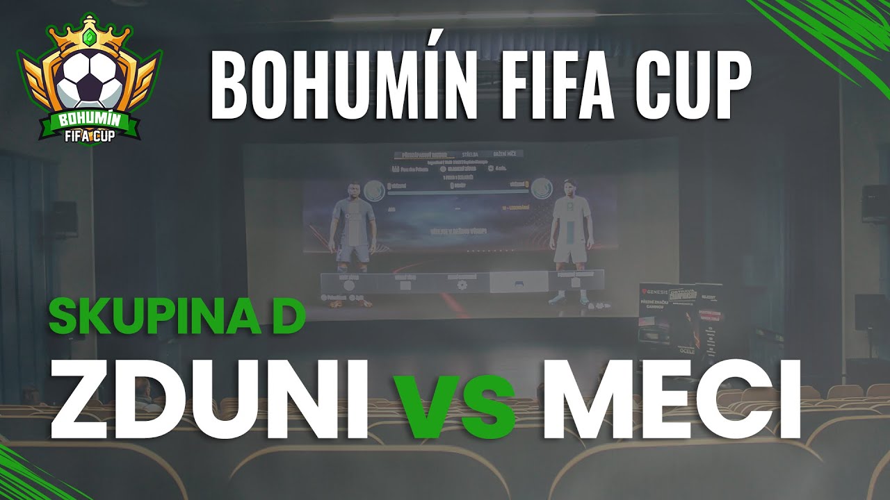 Bohumín FIFA Cup | 2023 | Skupina D - ZDUNI vs MECI | OVACHAMP