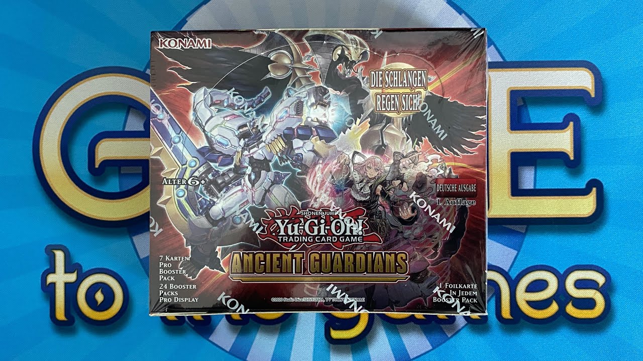 Ancient Guardians Display Box Opening/Unboxing Yugioh Karten + VERLOSUNG