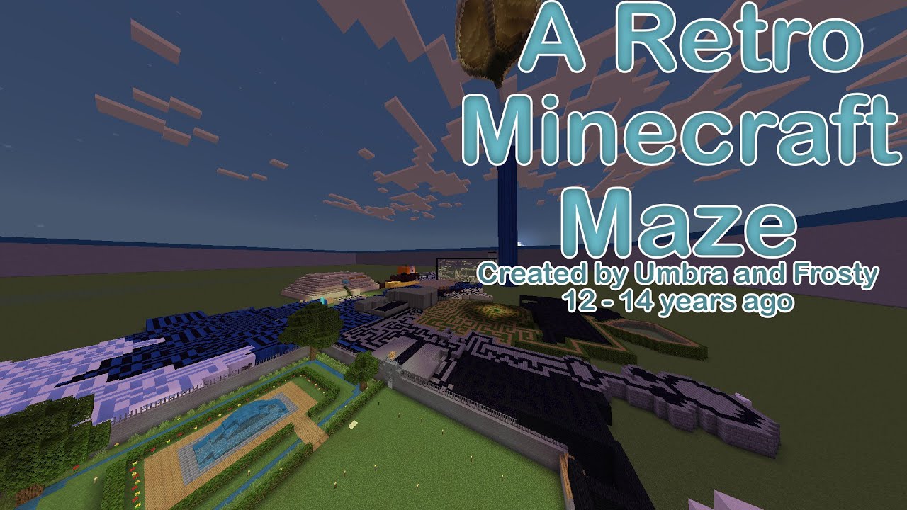 I Tried Beating My Childhood Minecraft Maze… It Did NOT Go Well