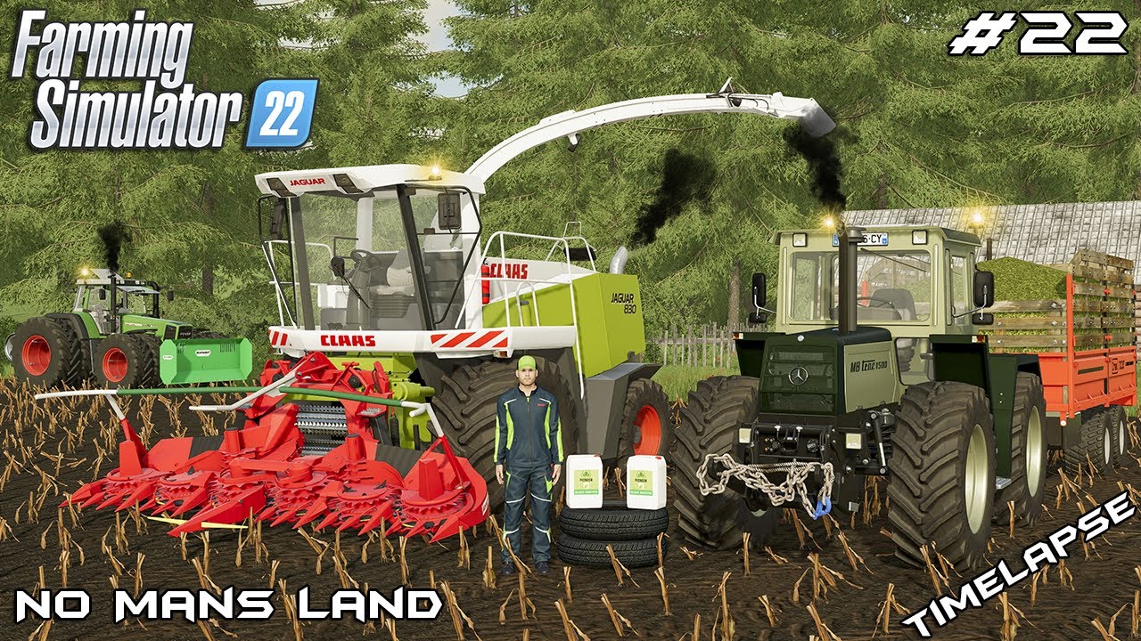Заготовка силоса с CLAAS и @kedex | No Mans Land — ВЫЖИВАНИЕ | Farming Simulator 22 | Эпизод 22