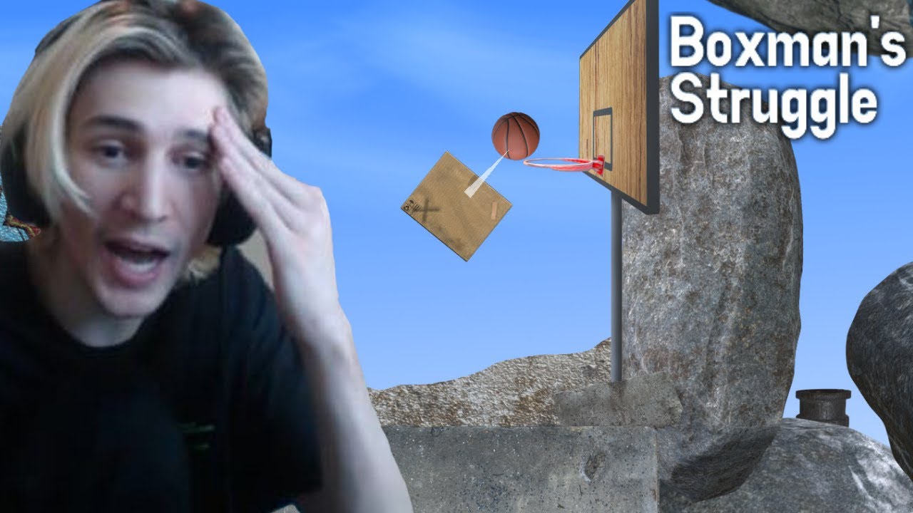 xQc Plays Boxman's Struggle