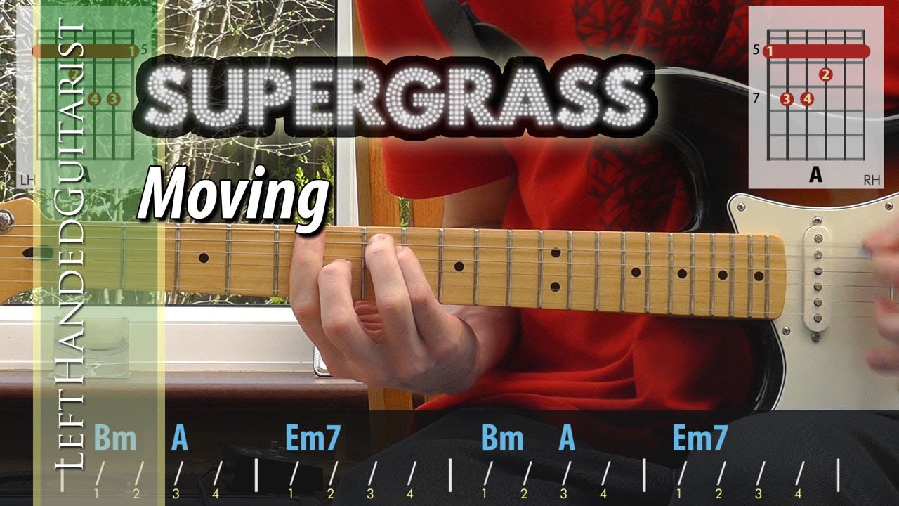 Supergrass - Moving | guitar lesson
