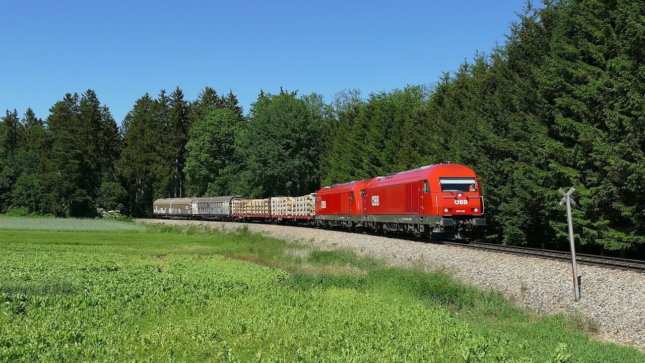 Güterverkehr auf der Zwettler Lokalbahn (4K)