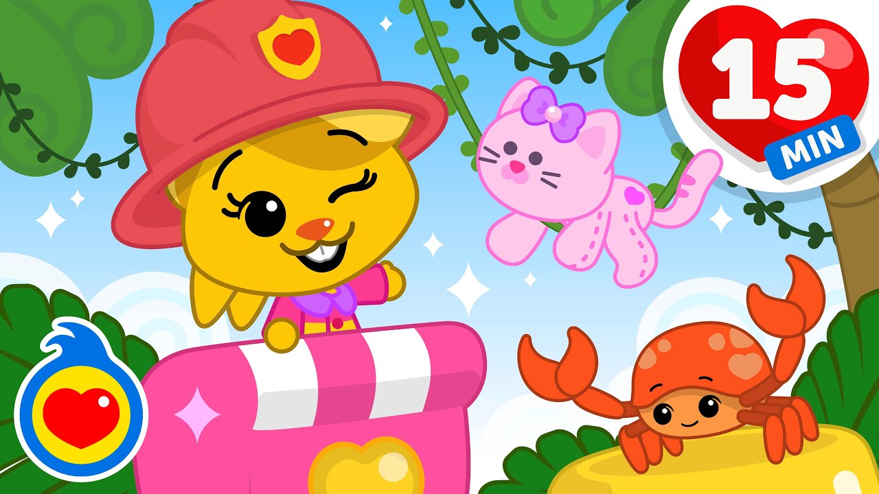 Podemos Ser o Que Quisermos Ser! 🩷 👧🏻 | 15 minutos de Música Infantil | Um Herói do Coração ❤️