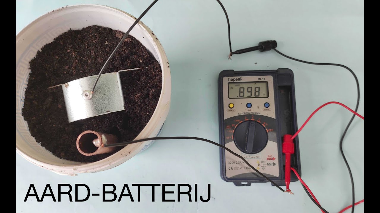Aardbatterij levert langdurig stroom