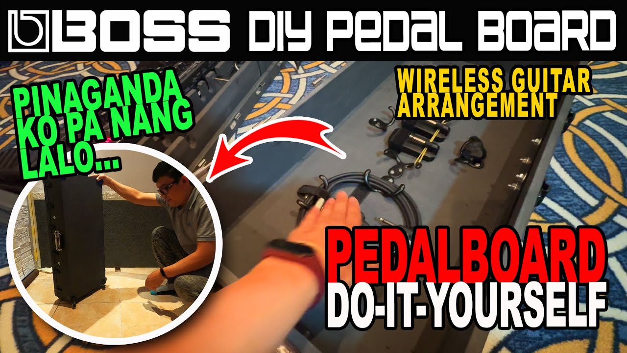 DIY - PEDAL BOARD DO-IT-YOURSELF UPDATE 2.0