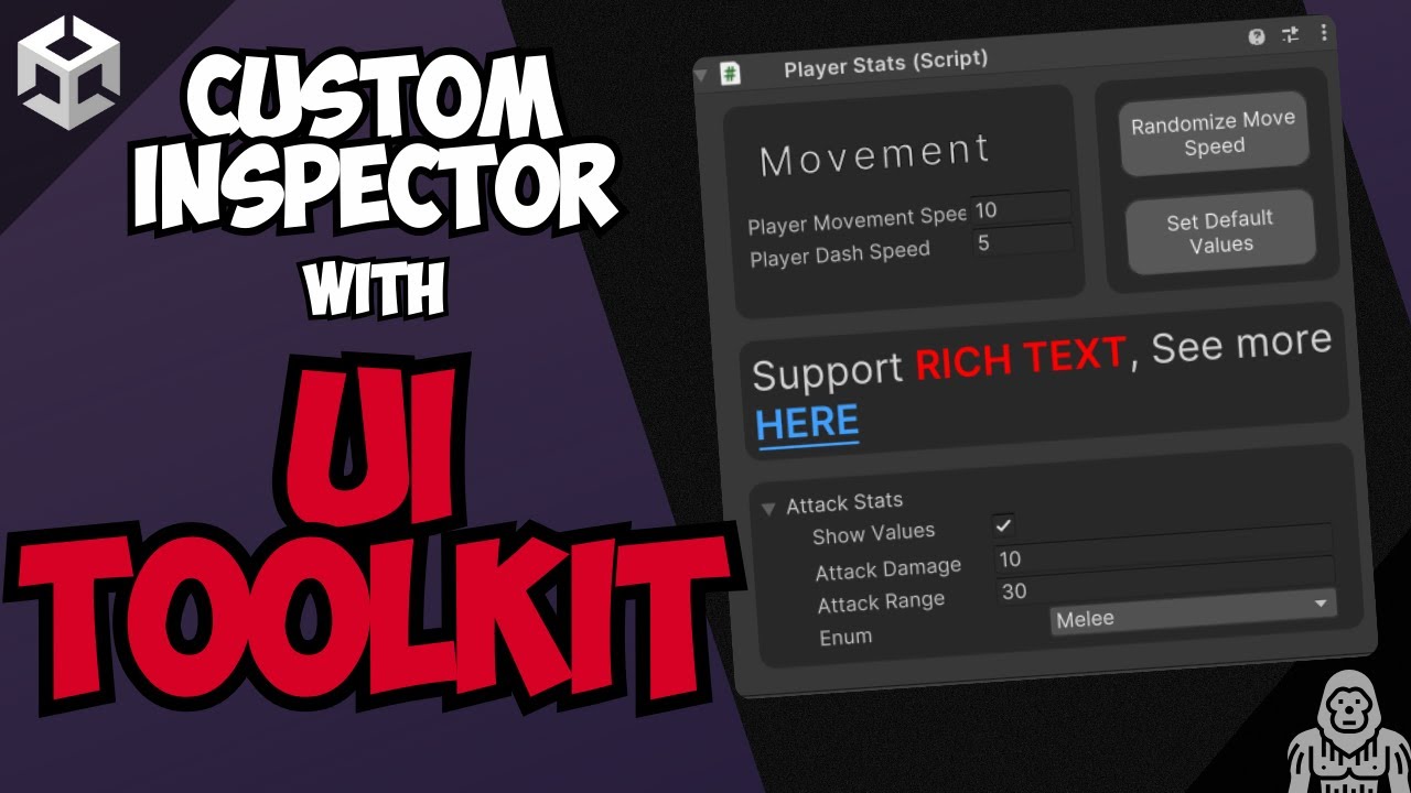 Создание собственного инспектора с помощью UI Builder (простое) | Учебное пособие по Unity