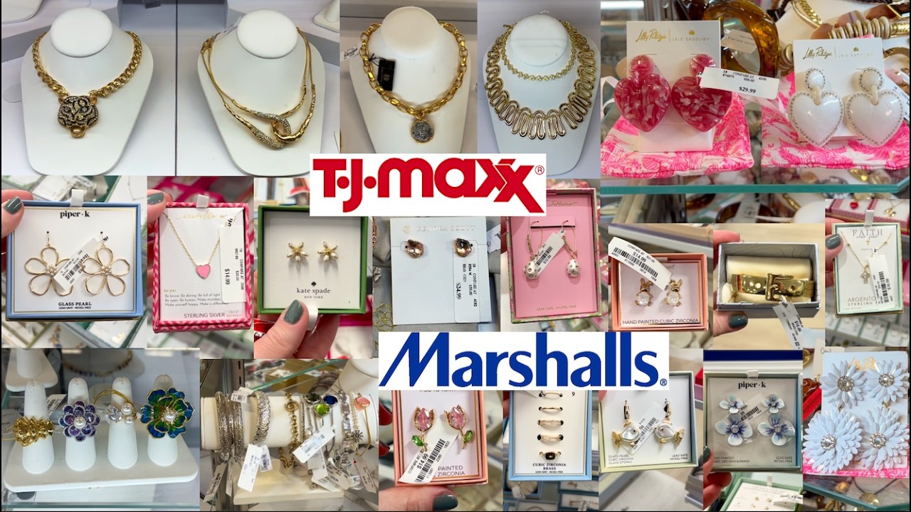 TJ MAXX & MARSHALLS #tjmaxx #marshalls #shopping #jewelry #2026