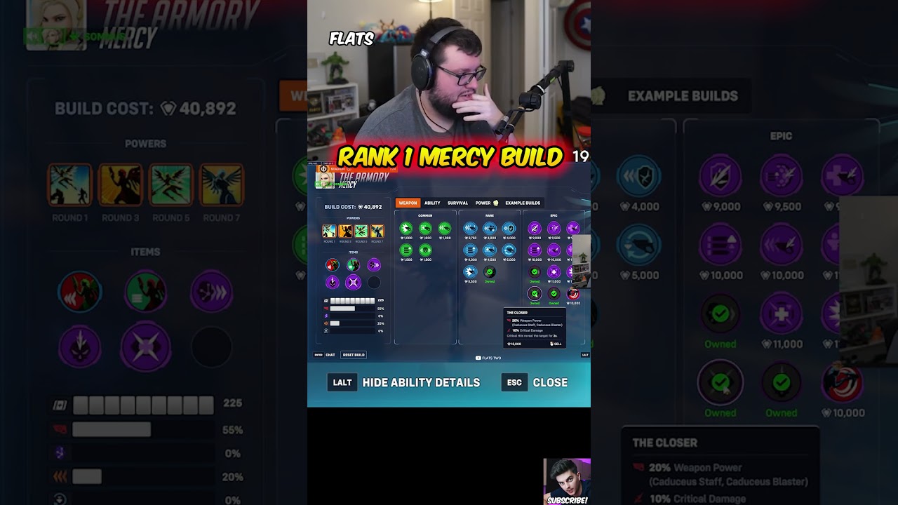 Most Broken Mercy Build