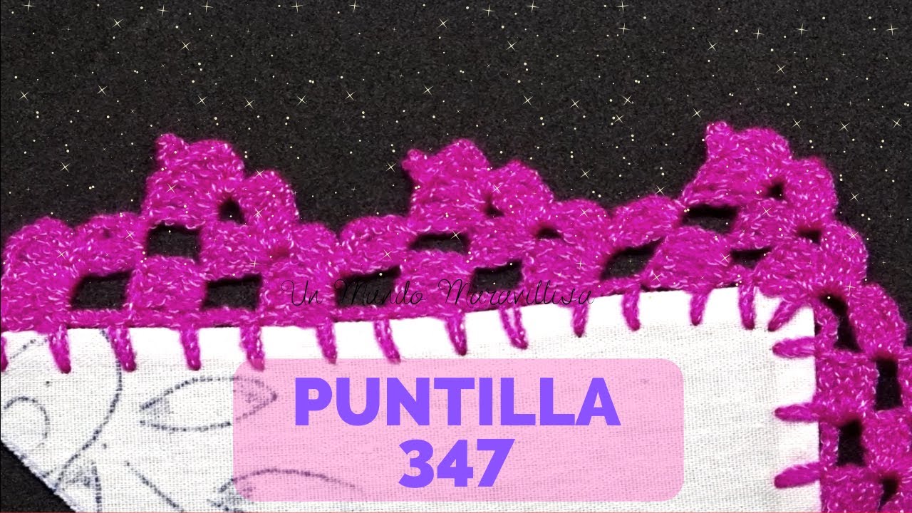 Puntilla 347 | PARA PRINCIPIANTES | Puntillas Maribel