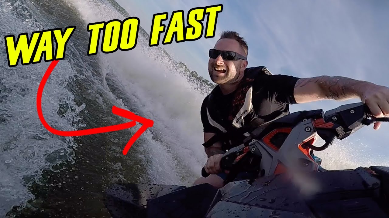 What it's like to ride a 300 Horsepower Seadoo RXP-X 300 Jet Ski *SERIOUS POWER*