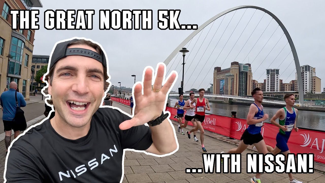 Running the GREAT NORTH 5K with NISSAN! - Al Pepper Runs