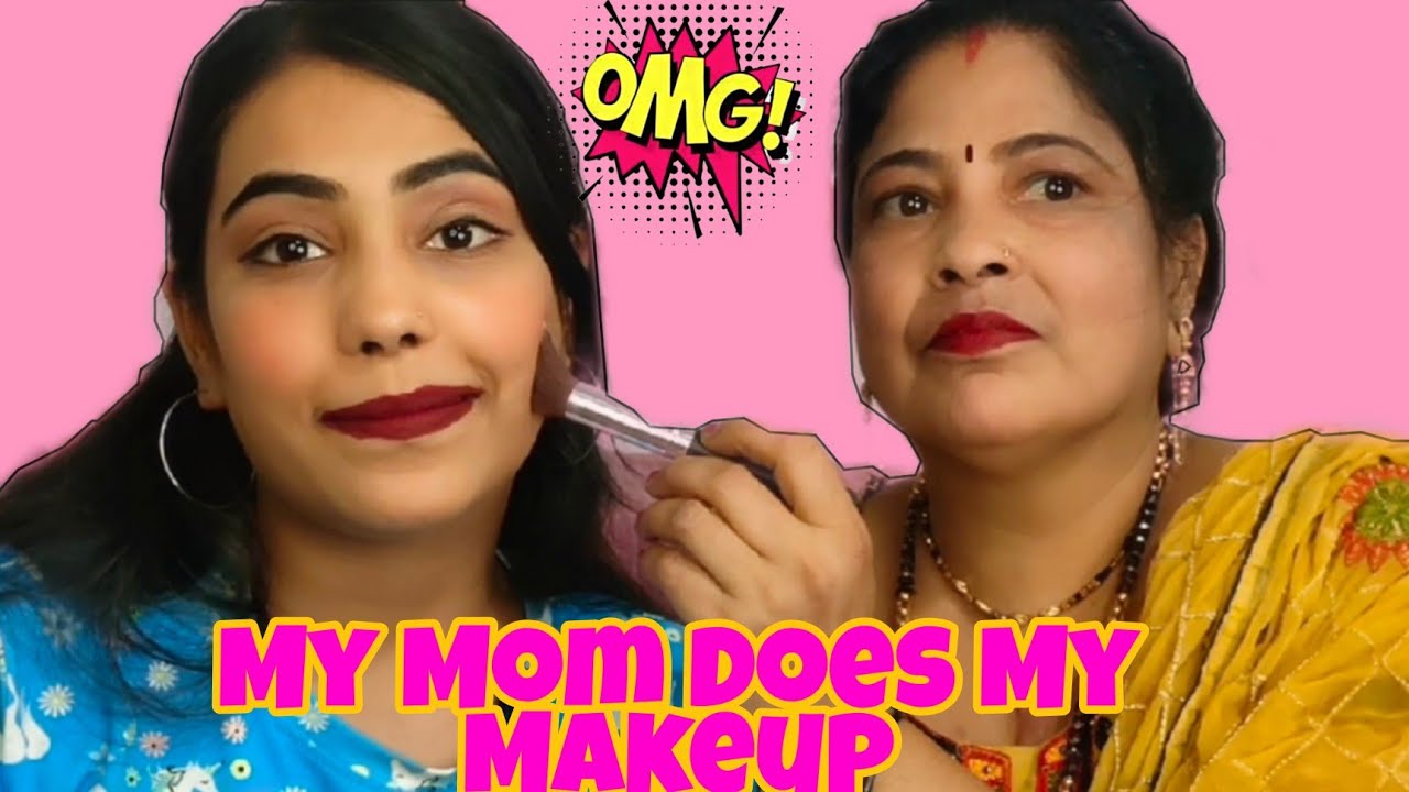 My Mom Does My Makeup😍 Mother'sday special ✨