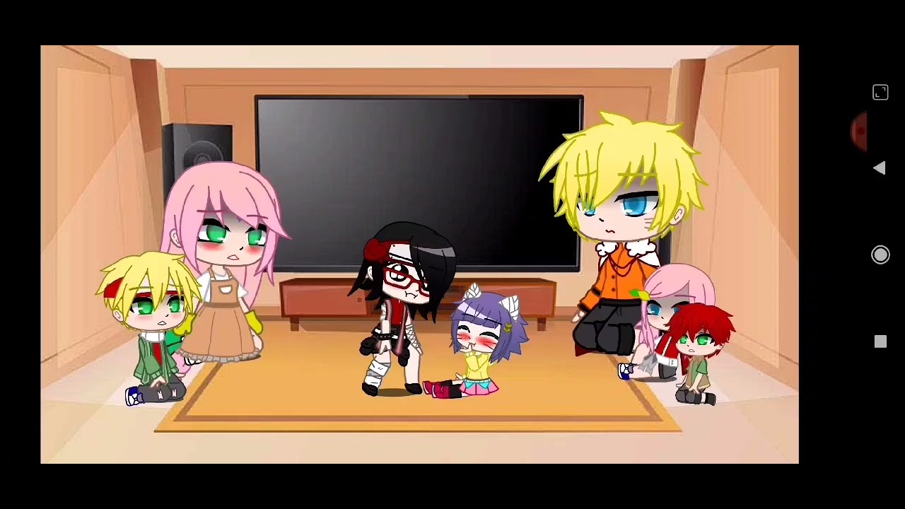 NaruSaku : reacciona a Naruhina : corto sale mas o menos mal ,😰