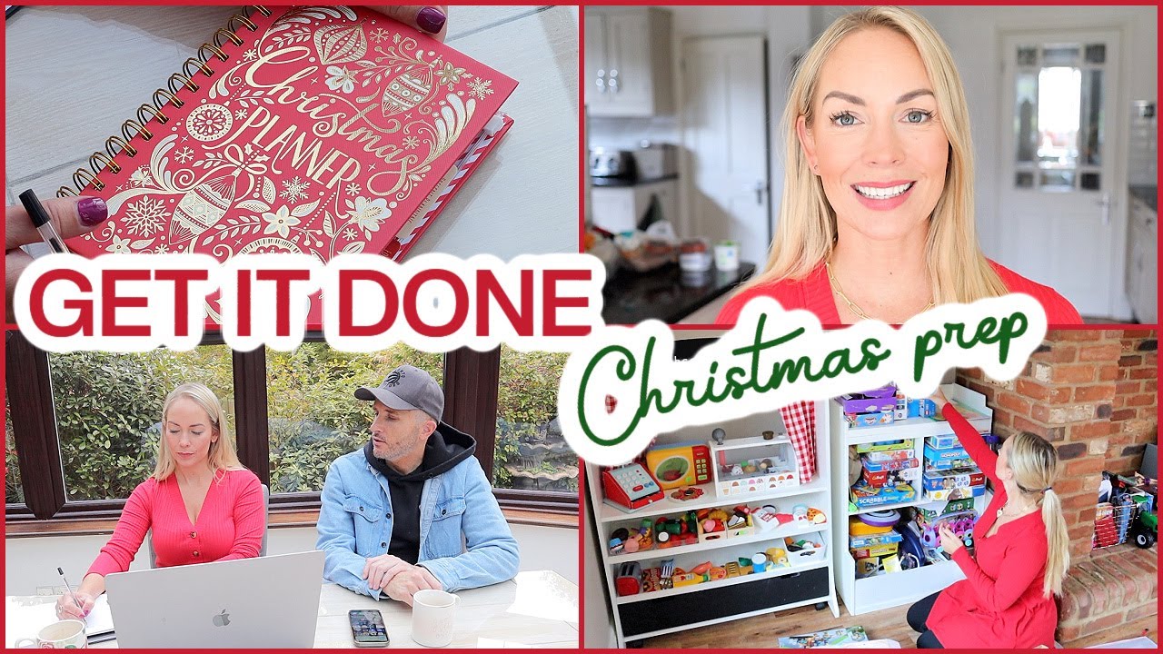 GET IT ALL DONE - CHRISTMAS EDITION - PREP WITH ME  | Emily Norris AD