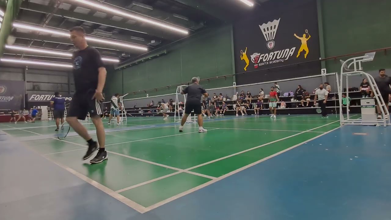 Dubai Badminton Doubles Showdown | Monching & James vs BIF Players | Full Match Highlights