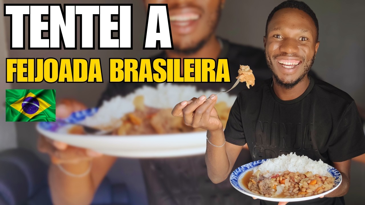 TENTEI FAZER FEIJOADA BRASILEIRA EM ANGOLA — SERÁ QUE DEU CERTO?