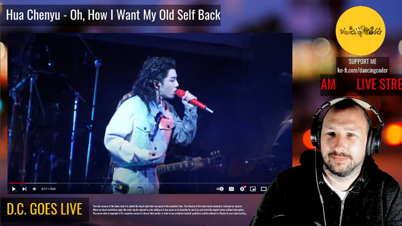 Hua Chenyu 华晨宇 (HuaHua) - Oh, How I Want My Old Self Back 好想我回来啊 Mars Concert 火星演唱会 2021 | Reaction