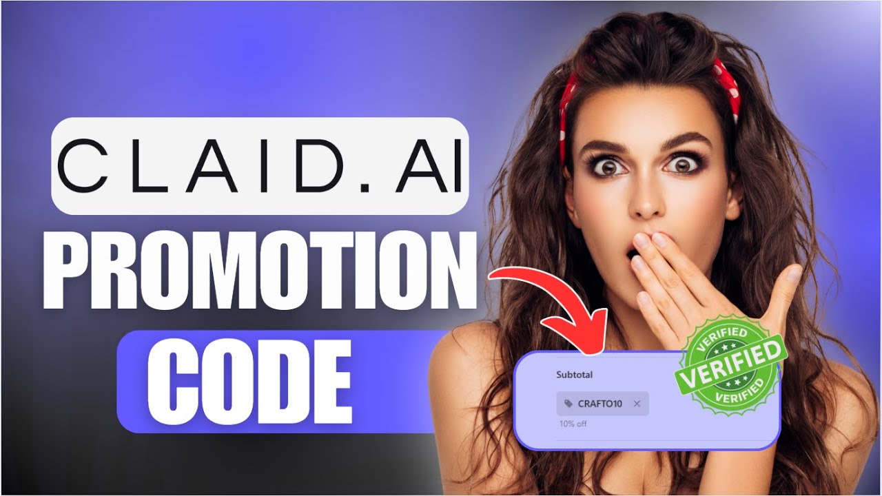 Claid Ai Promotion Code - CRAFTO10 Get 10% Discount All Subscription Plans