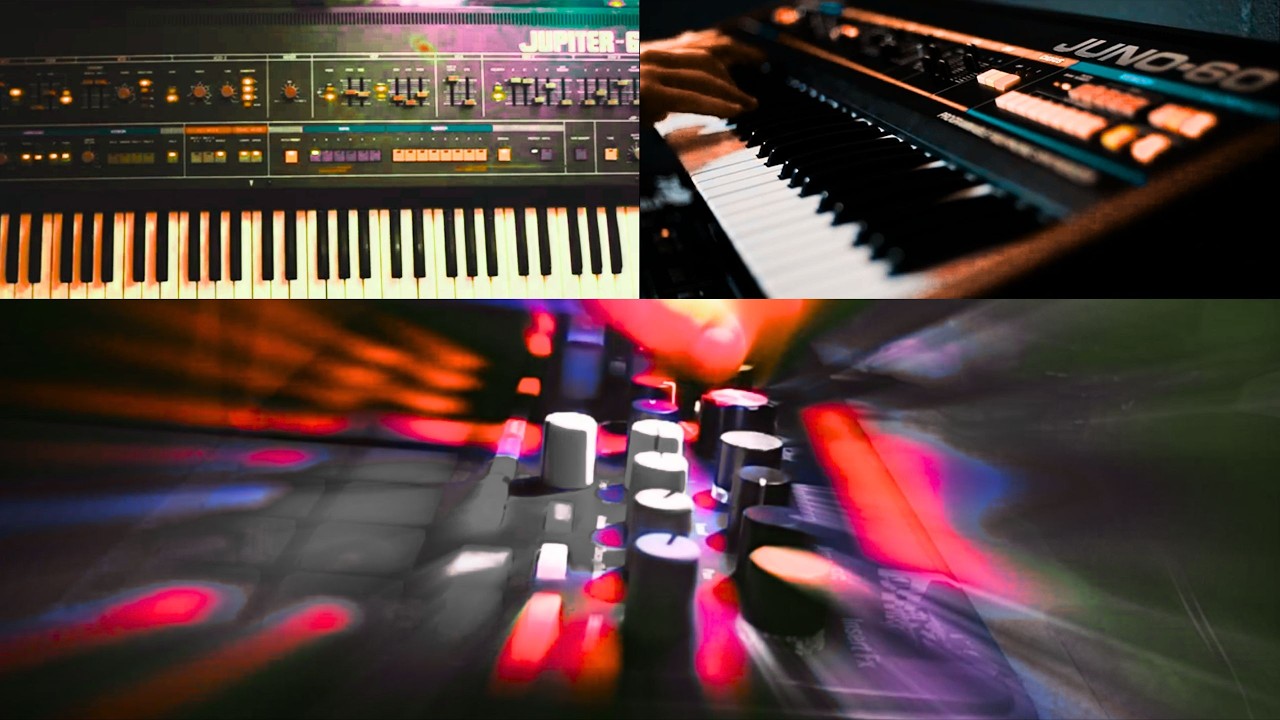 Electribe 2s : Industrial impro (Plasma Rack, Jupiter-6, Juno-60) || One Machine. An Infinity.