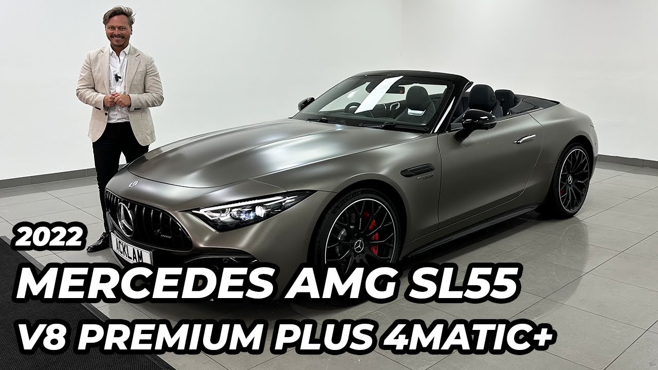 2022 Mercedes AMG SL55 V8 Premium Plus 4Matic+