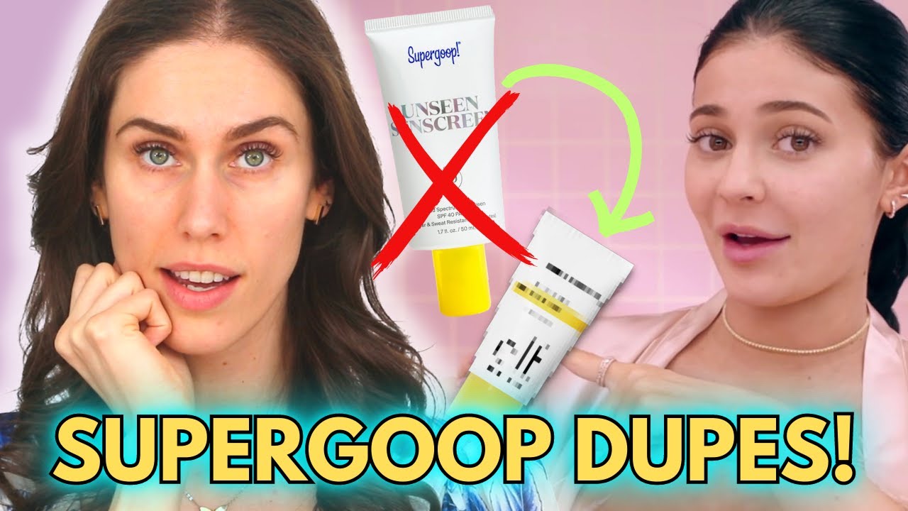 3 Supergoop Sunscreen Dupes - Dupe Sunscreen Picks from a Medical Esthetician