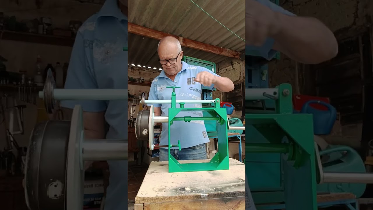 Maquina para cortar panela