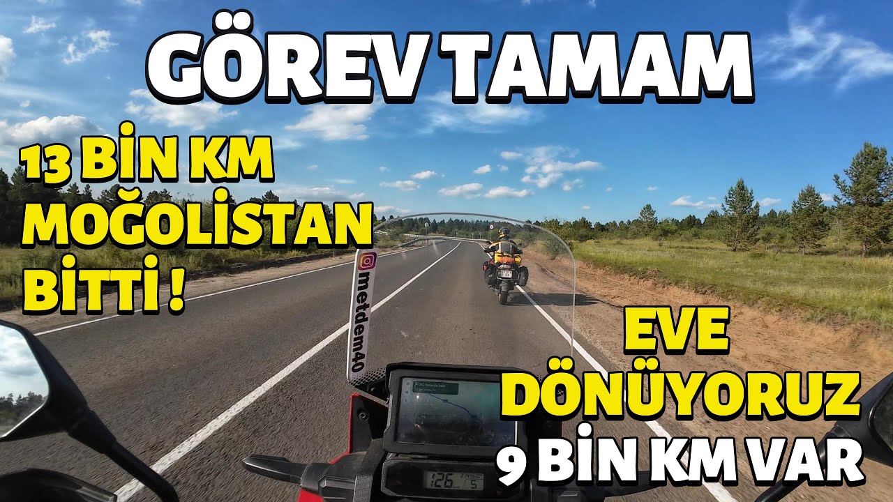 MOĞOLİSTAN MOTOSİKLET TURU  MOTORLARA BAKIM YAPTIK ULANBATOR BAŞKENT B-40