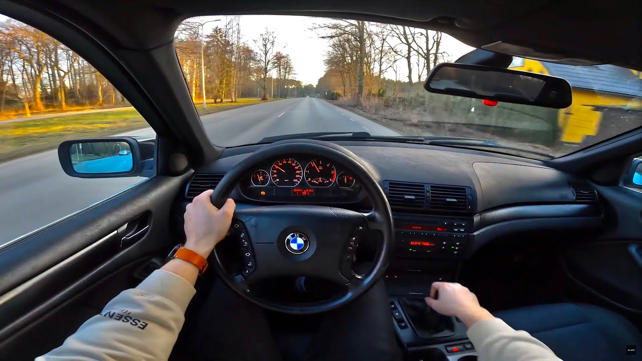 BMW E46 320D 110kW 2005 Manual | 4K POV Spirited Saturday Evening Drive Part 2
