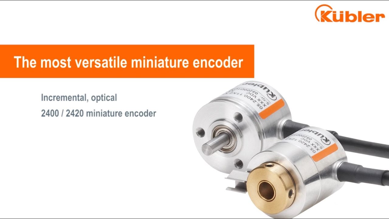 2400/2420 - The most versatile miniature encoder I K&uuml;bler Group