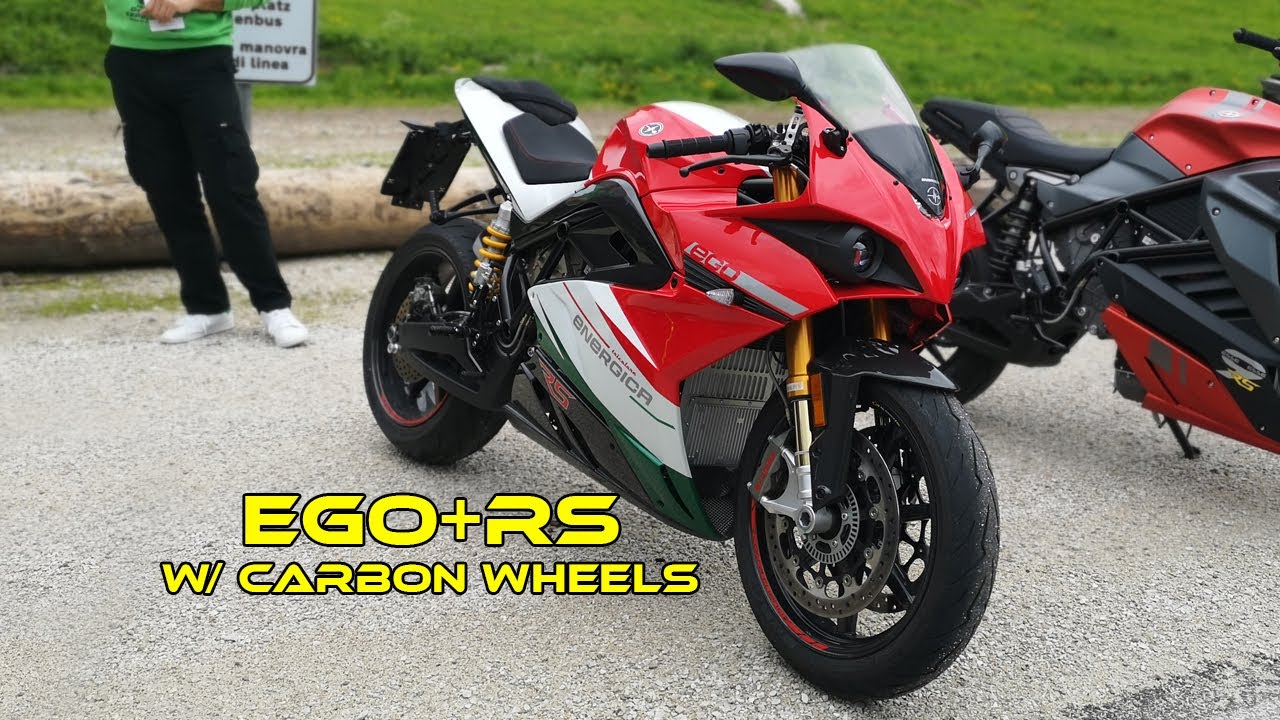 Поездка на Energica Ego+RS по итальянским Альпам