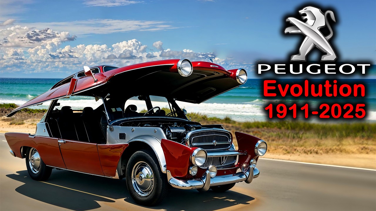 PEUGEOT Family Car Evolution &ndash; From (1911&ndash;Present)