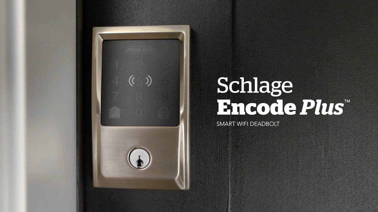 Schlage Encode Plus Smart WiFi Deadbolt | Do we have everything? :60